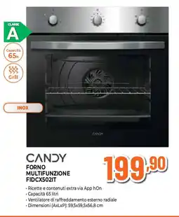 Ipercoop Candy forno multifunzione FIDCX502IT offerta