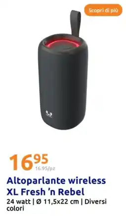 Altoparlante wireless XL Fresh 'n Rebel