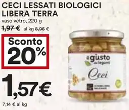 Coop Ceci lessati biologici libera terra offerta