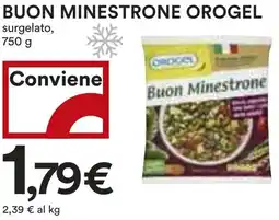 Coop Buon minestrone OROGEL offerta