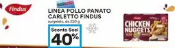 Coop Linea pollo panato carletto FINDUS offerta