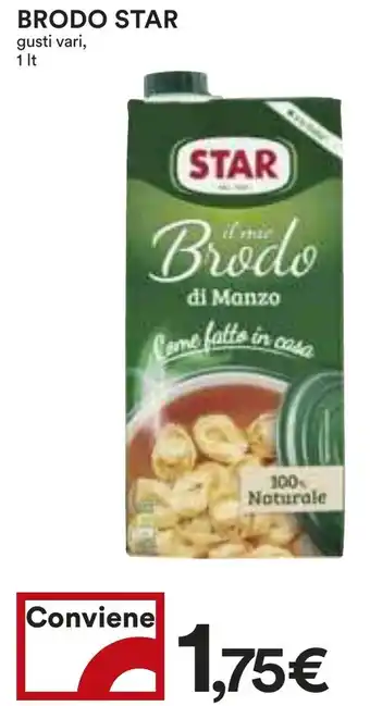 Coop Brodo STAR offerta