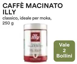 Coop Caffè macinato ILLY offerta