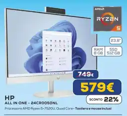 Euronics HP ALL IN ONE - 24CR0050NL offerta