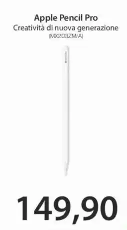 Euronics Apple Pencil Pro offerta