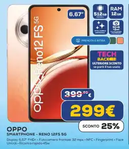 Euronics OPPO SMARTPHONE - RENO 12FS 5G offerta