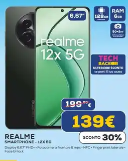 Euronics REALME SMARTPHONE - 12X 5G offerta