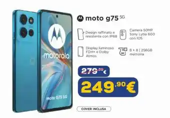 Euronics motorola moto g75 5G offerta