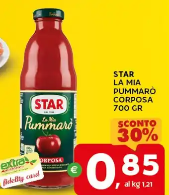 Extra Supermercati Star la mia pummarò corposa offerta