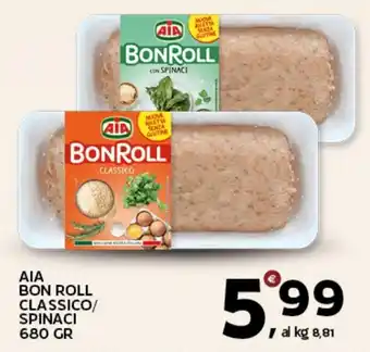 Extra Supermercati Aia bon roll classico/ spinaci offerta