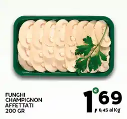 Extra Supermercati Funghi champignon affettati offerta