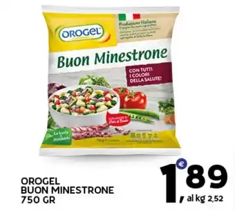 Extra Supermercati Orogel buon minestrone offerta