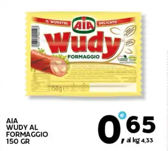 Extra Supermercati Aia wudy al formaggio offerta