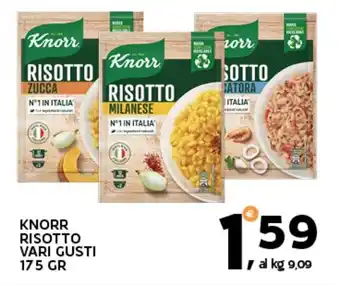 Extra Supermercati Knorr risotto vari gusti offerta