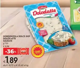 Bennet Gorgonzola dolce dop dolcelatte galbani offerta