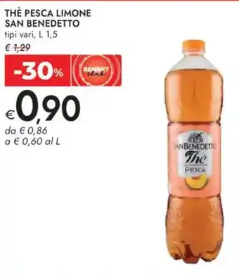 Bennet The pesca limone san benedetto offerta