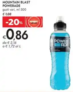 Bennet Mountain blast powerade offerta