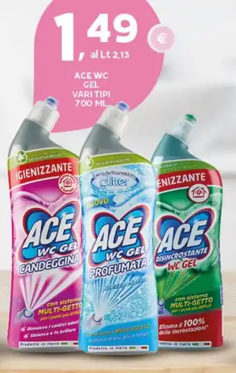 Extra Supermercati Ace wc gel vari tipi offerta