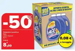 Carrefour Detersivo Lavatrice Ace offerta