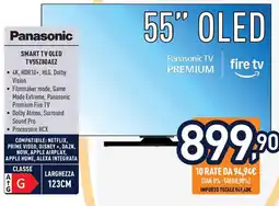 Unieuro Panasonic SMART TV OLED TV55Z80AEZ offerta