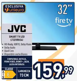 Unieuro JVC Smart TV LED LT32VRH341 offerta