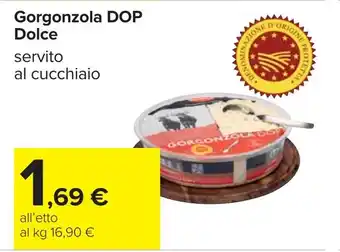 Carrefour Gorgonzola DOP Dolce offerta