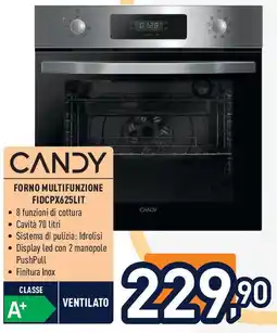 Unieuro CANDY Forno multifunzione FIDCPX625LIT offerta