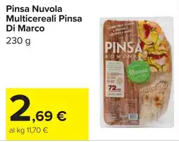 Carrefour Pinsa Nuvola Multicereali Pinsa Di Marco offerta