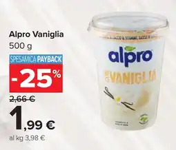 Carrefour Alpro Vaniglia offerta