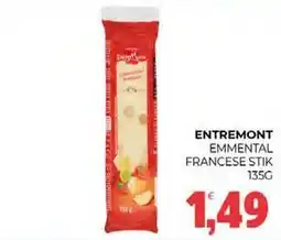 Eté Entremont emmental francese stik offerta