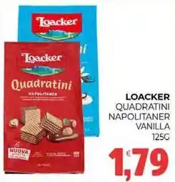 Eté Loacker quadratini napolitaner vanilla offerta