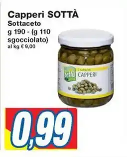 Prix Quality Capperi SOTTÀ Sottaceto offerta