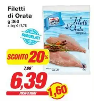 Prix Quality Filetti di Orata offerta