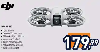 Unieuro dji Drone neo offerta