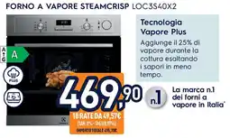 Unieuro Electrolux forno a vapore steambake COD3S40X offerta