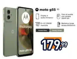 Unieuro motorola moto g55 5G offerta