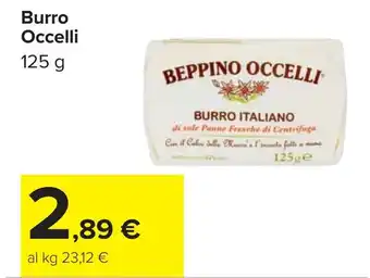 Carrefour Burro Occelli offerta