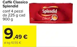 Carrefour Caffè Classico Splendid offerta