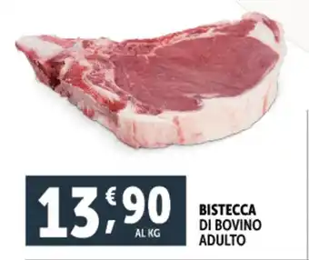 Deco Supermercati Bistecca di bovino adulto offerta