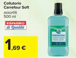 Carrefour Collutorio Carrefour Soft offerta