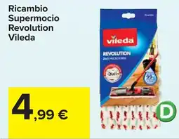 Carrefour Ricambio Supermocio Revolution Vileda offerta