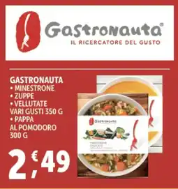 Deco Supermercati Gastronauta minestrone zuppe vellutate vari gusti  pappa al pomodoro offerta