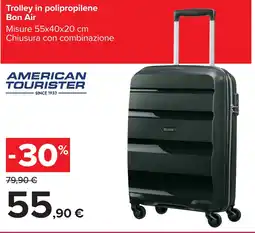 Carrefour Trolley in polipropilene Bon Air offerta