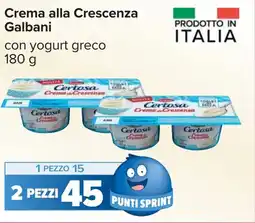 Carrefour Crema alla Crescenza Galbani offerta