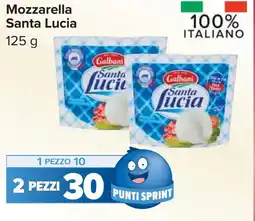 Carrefour Mozzarella Santa Lucia offerta