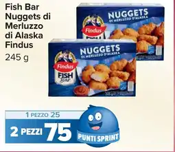 Carrefour Fish Bar Nuggets di Merluzzo di Alaska Findus offerta