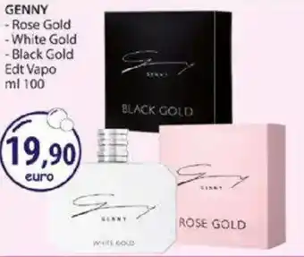 Acqua & Sapone GENNY - Rose Gold -White Gold - Black Gold Edt Vapo offerta