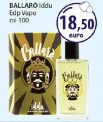 Acqua & Sapone BALLARÒ Iddu Edp Vapo offerta