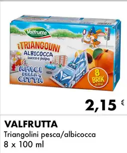 Iper Tosano Valfrutta triangolini pesca/albicocca offerta