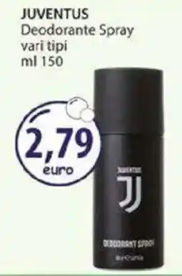 Acqua & Sapone JUVENTUS Deodorante Spray vari tipi offerta